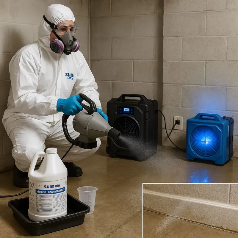 Sanitization and Odor Removal process in Sandy Hook, KY