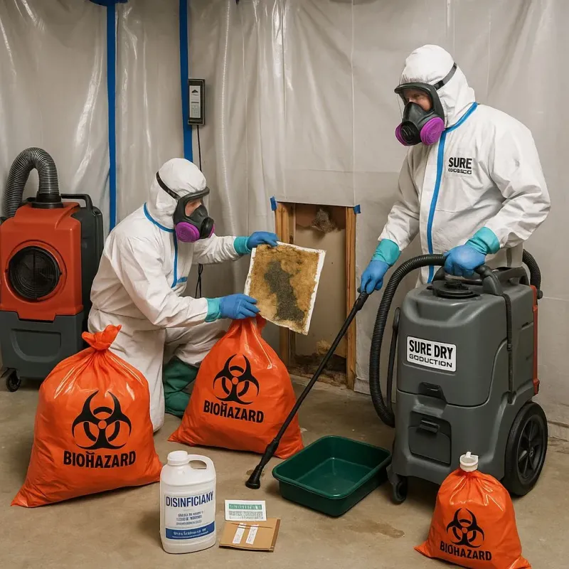 Contaminated Water Handling Protocols process in Sandy Hook, KY
