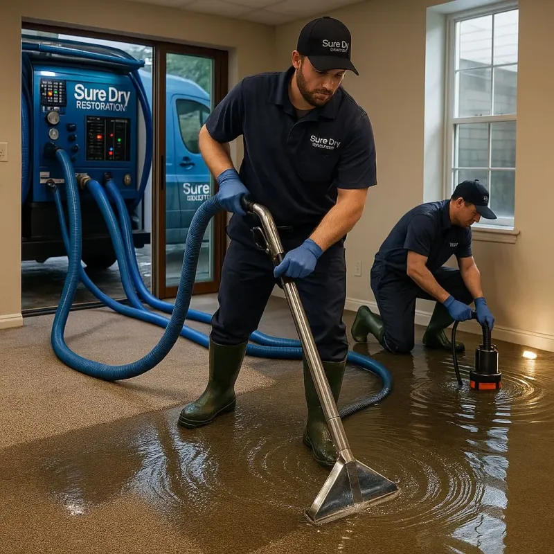 Water Extraction and Removal process in Sandy Hook, KY